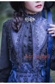 Surface Spell Gothic Nyx Victorian Style Tassel Collar